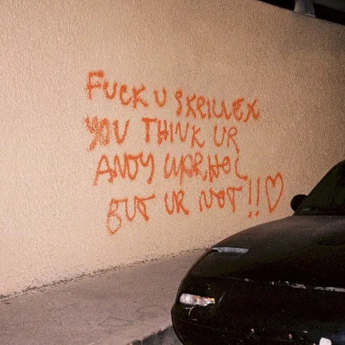 F*CK U SKRILLEX YOU THINK UR ANDY WARHOL BUT UR NOT!! <3 (2025)
