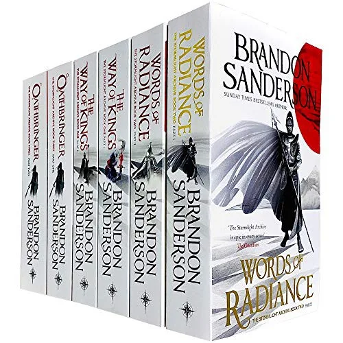 The Stormlight Archive Series 6 Books Collection Set by Brandon Sanderson (2020)