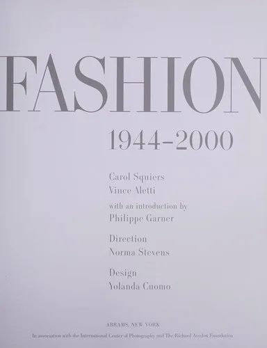 Avedon fashion, 1944-2000 (2009)