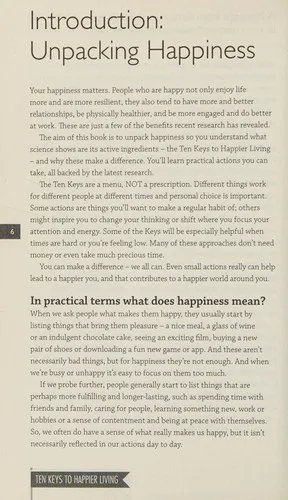 10 keys to happier living (2016)