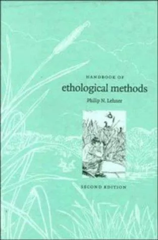 Handbook of ethological methods (1979)
