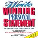How to write a winning personal statement for graduate and professional school (1989)