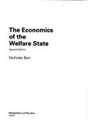The economics of the welfare state (1987)