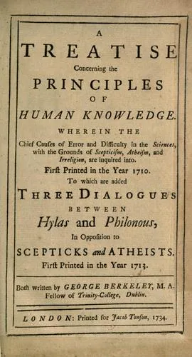 A Treatise Concerning the Principles of Human Knowledge (1710)
