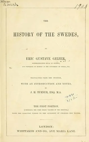 The history of the Swedes (1845)