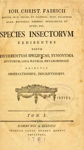 Ioh. Christ. Fabricii .. (1781)