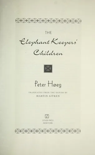 The elephant keepers' children (2012)
