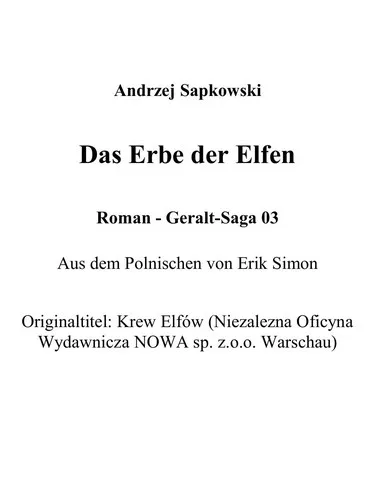 Krew elfów (1995)