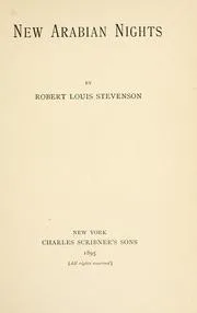 New Arabian Nights (1882)