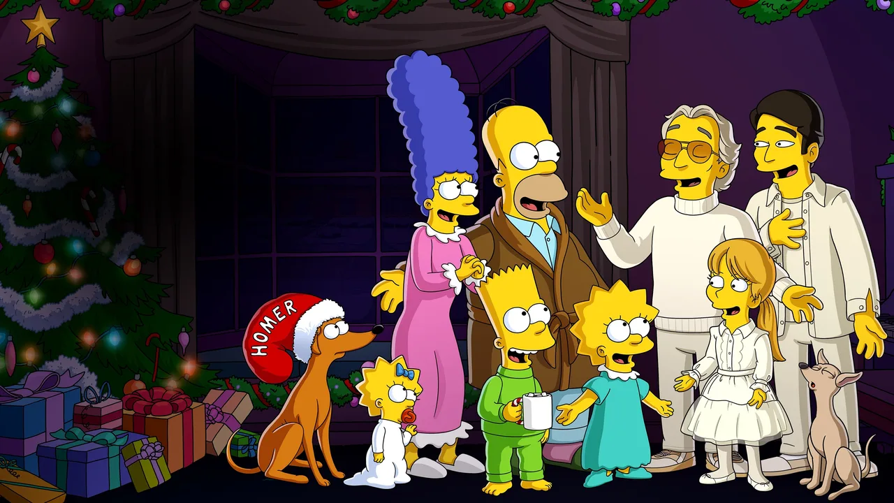 The Simpsons Meet the Bocellis in "Feliz Navidad" (2022)