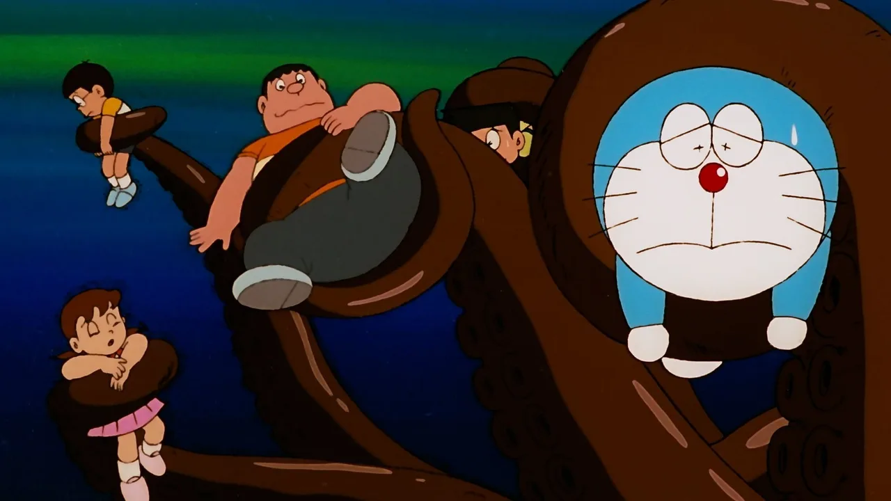 Doraemon: Nobita and the Castle of the Undersea Devil (1983)