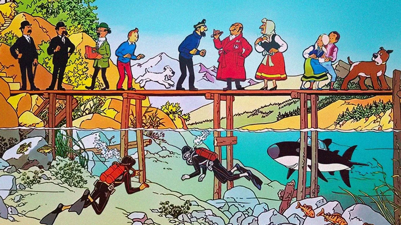 Tintin and the Lake of Sharks (1972)