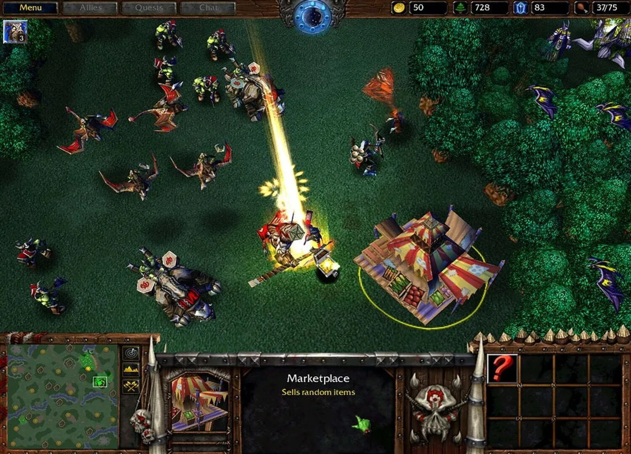 Warcraft III: Reign of Chaos (2002)