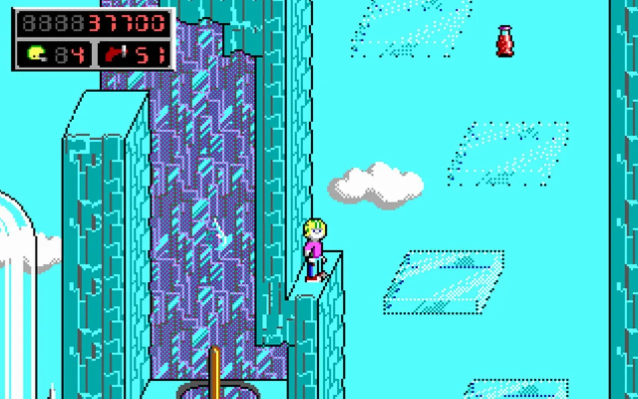 Commander Keen in Goodbye, Galaxy!: Secret of the Oracle (1991)