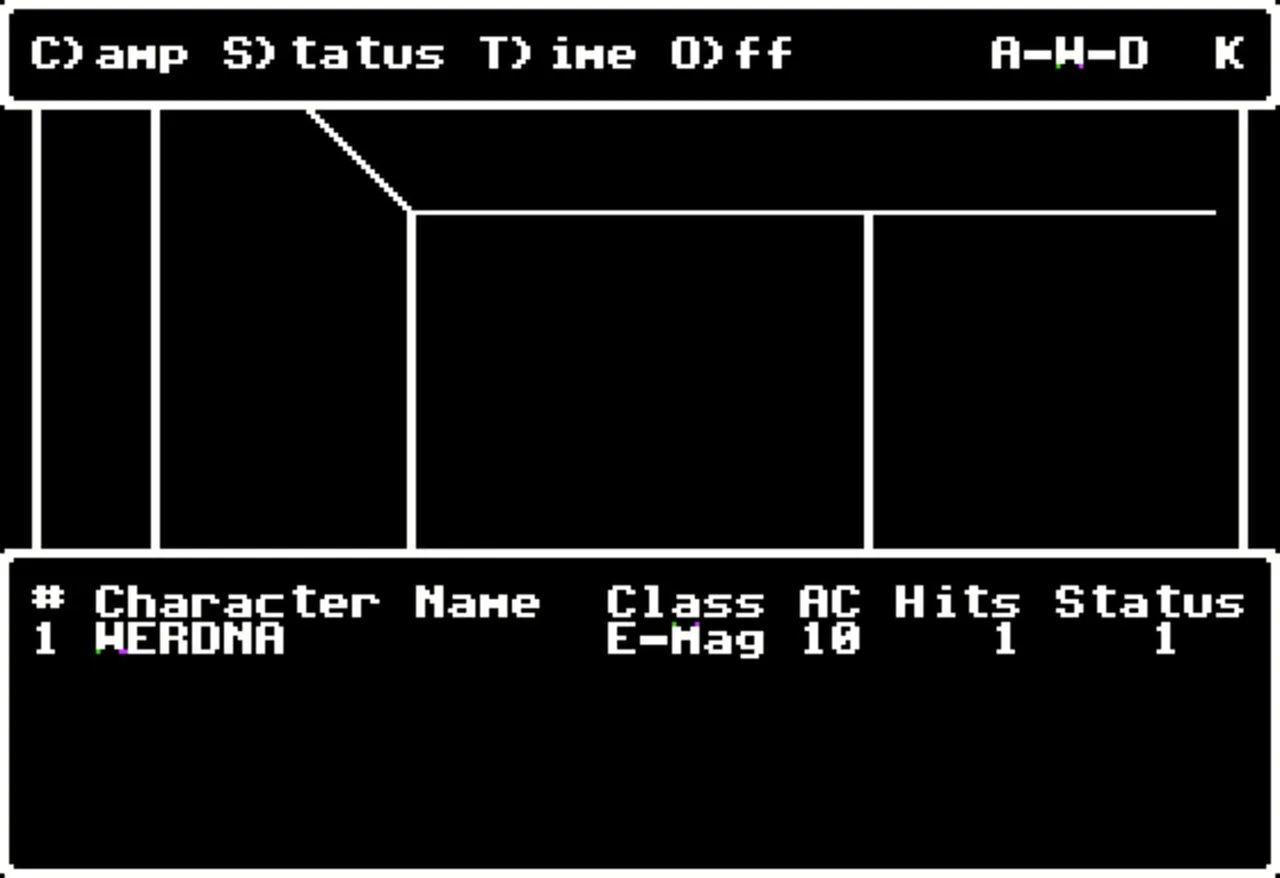 Wizardry: The Return of Werdna - The Fourth Scenario (1987)