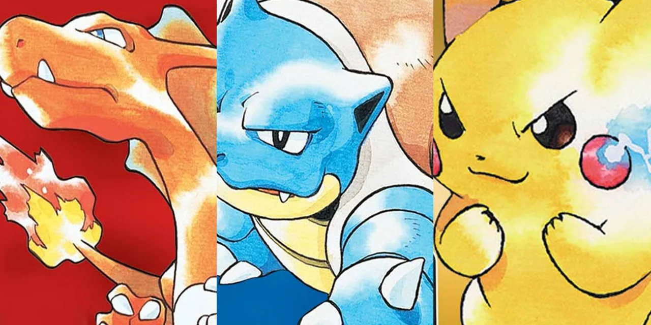 Pokémon Red, Blue, Yellow (1996)