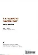 University chemistry (1965)