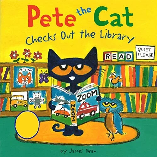 Pete the Cat checks out the library (2018)